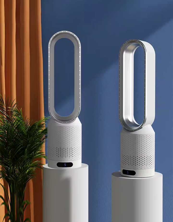 AirPure – Ultrastille bladfri tårnvifte (< 32 dB)