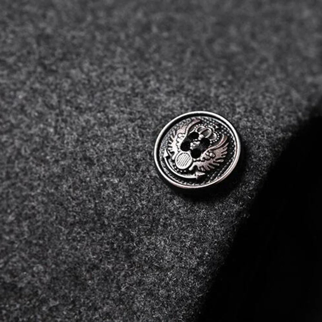 Alexander – Lang Formell Menns Frakk med Tidløs Eleganse