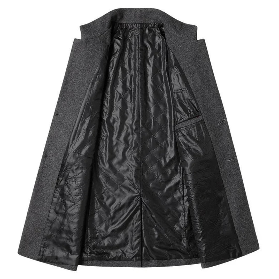 Alexander – Lang Formell Menns Frakk med Tidløs Eleganse