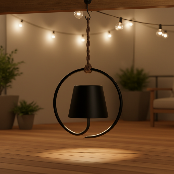 Oppladbar LED-hengelampe - LumiHalo