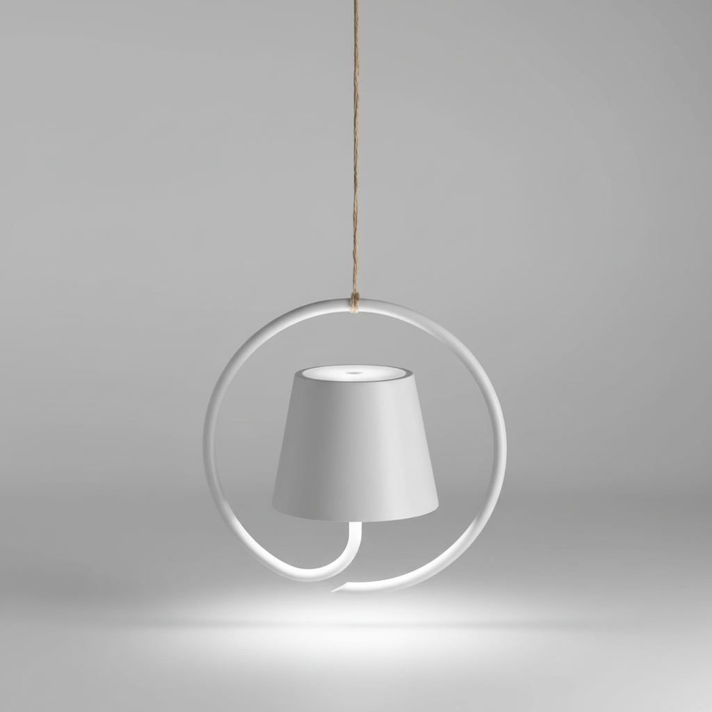Oppladbar LED-hengelampe - LumiHalo
