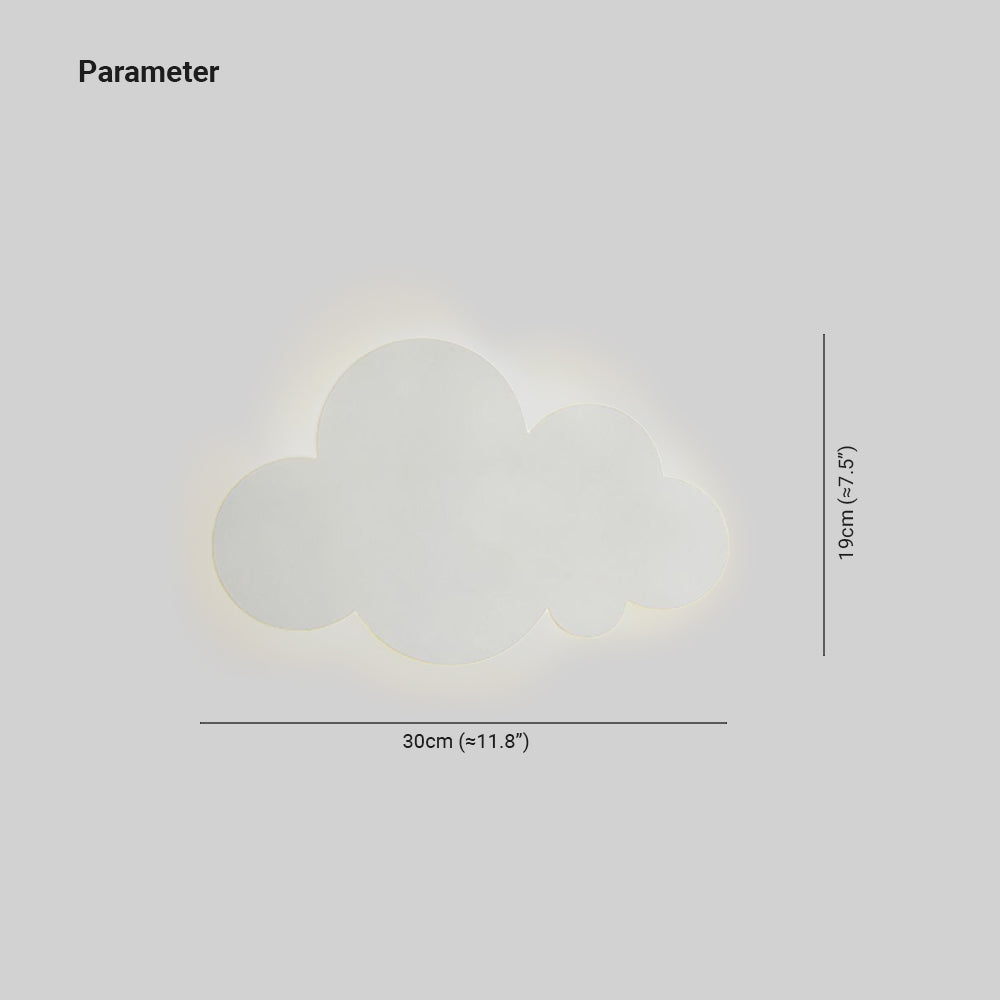 Aria Minimalistisk Moderne Skyformet Vegglampe