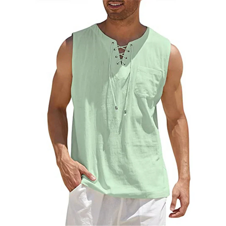 Jari – Casual Lin Skjorte for Menn