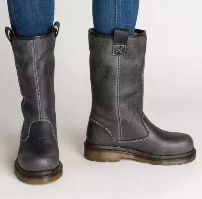 Boots i Skinn til Herre – Fôret, Vannavstøtende, Uformelle til Høst og Vinter