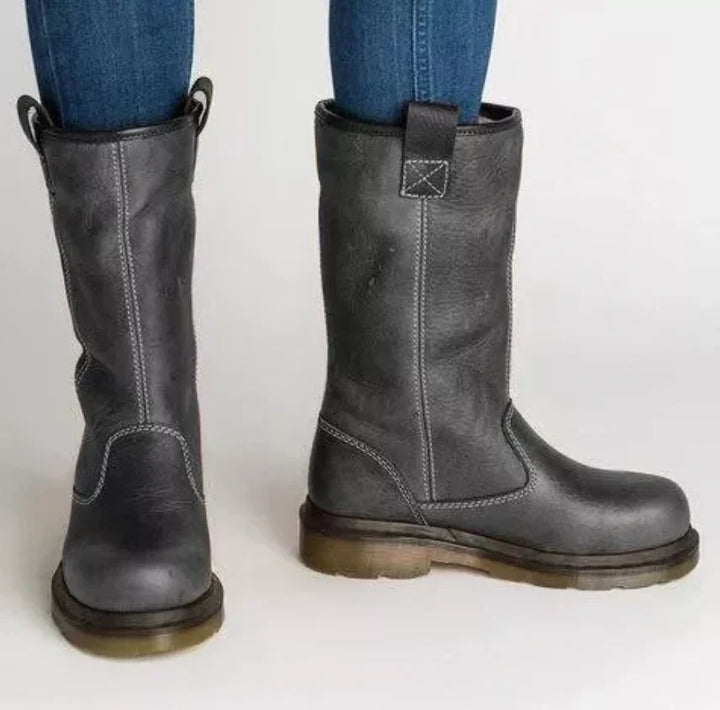 Boots i Skinn til Herre – Fôret, Vannavstøtende, Uformelle til Høst og Vinter