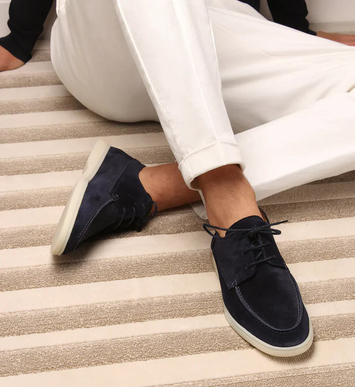 Kyler Stilig Suede Loafers for Menn – Enkelt Eleganse Møter Hverdagens Komfort