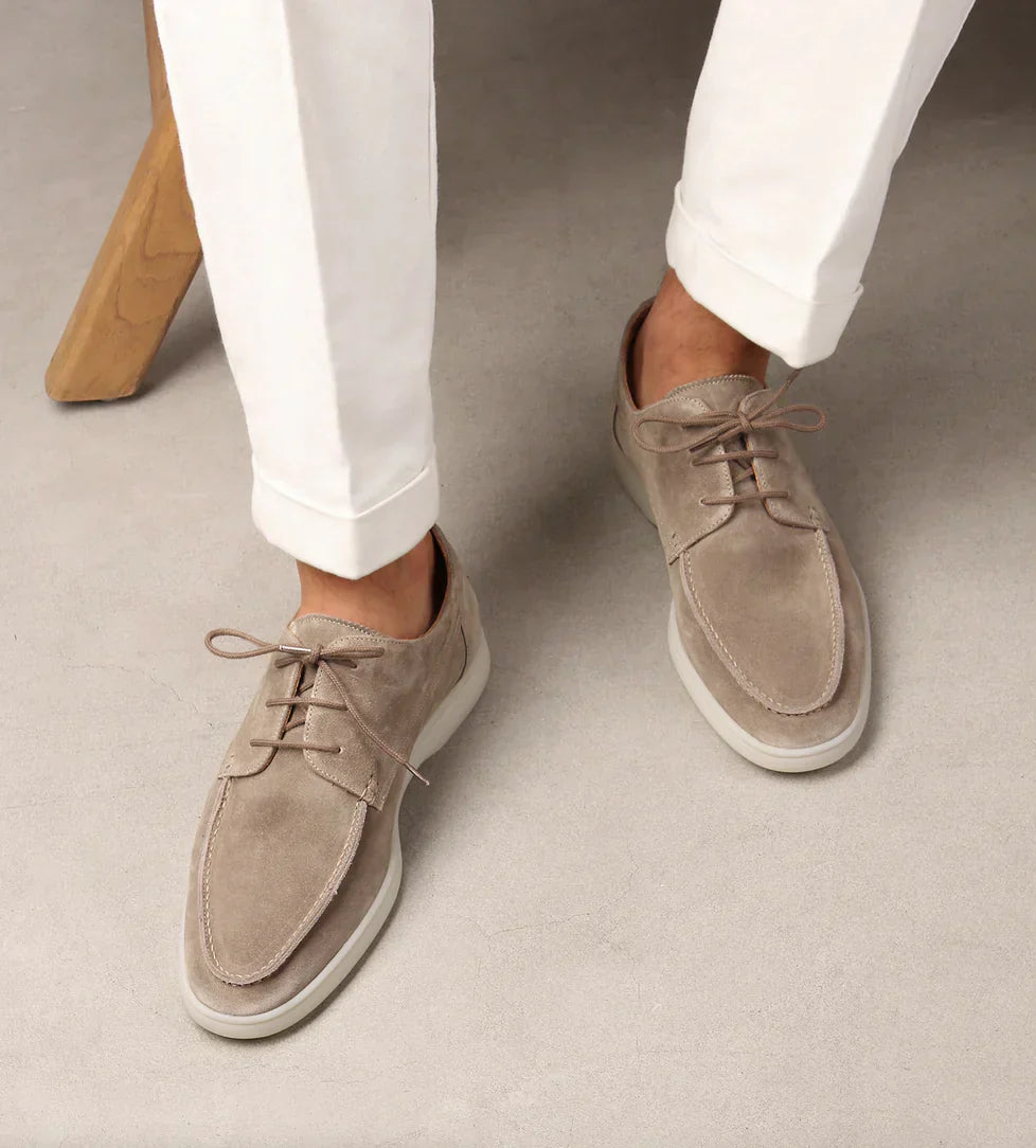 Kyler Stilig Suede Loafers for Menn – Enkelt Eleganse Møter Hverdagens Komfort