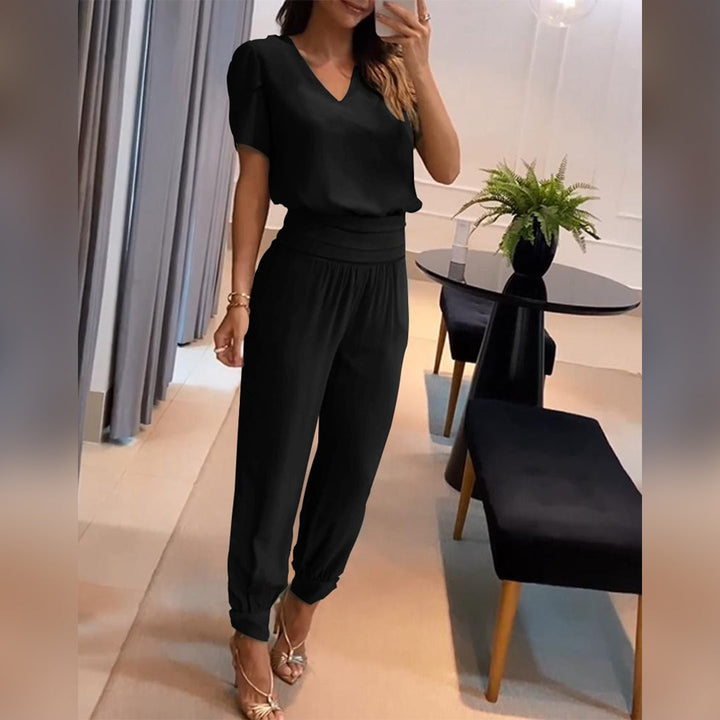 Tabea – Stilig Trykt Chic Jumpsuit for Kvinner