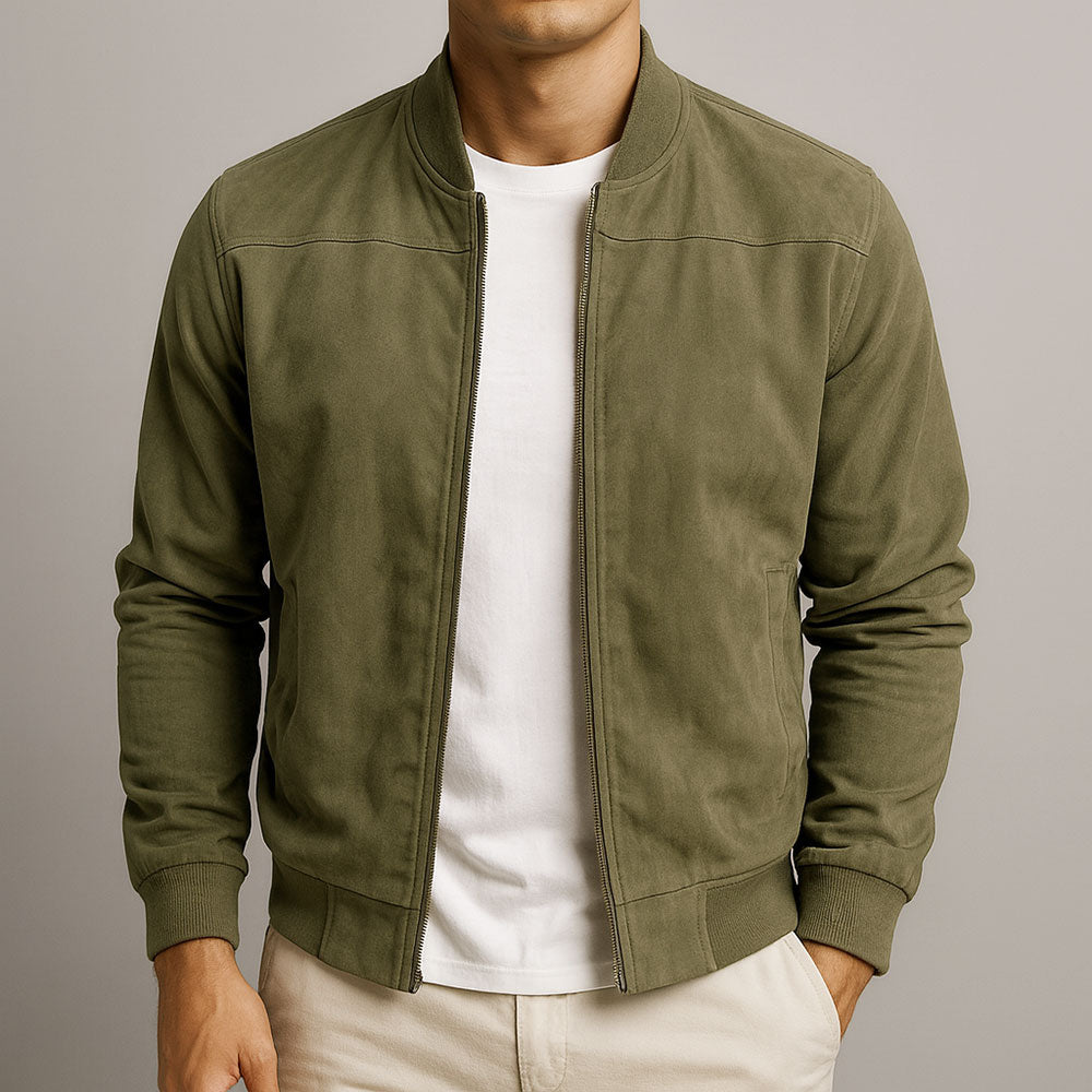 Bomberjakke til herre | Slim fit og elegant