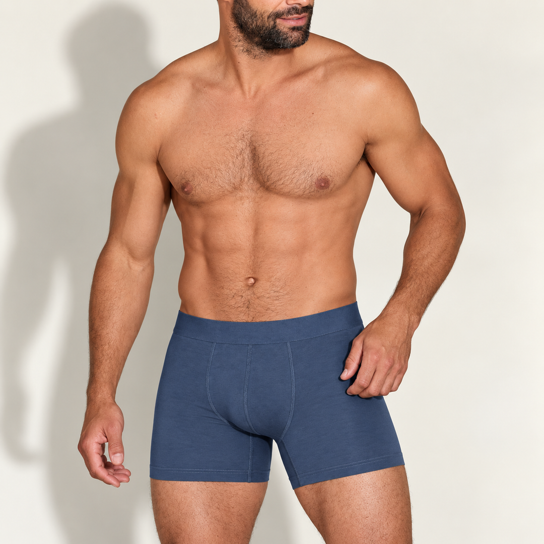 Myke boxerbriefs i modal, lengre ben, undertøy som ikke sklir opp