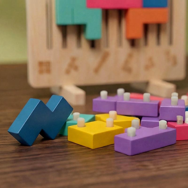Tetris-puslespill i tre - hjernetrim som vokser sammen med barnet ditt