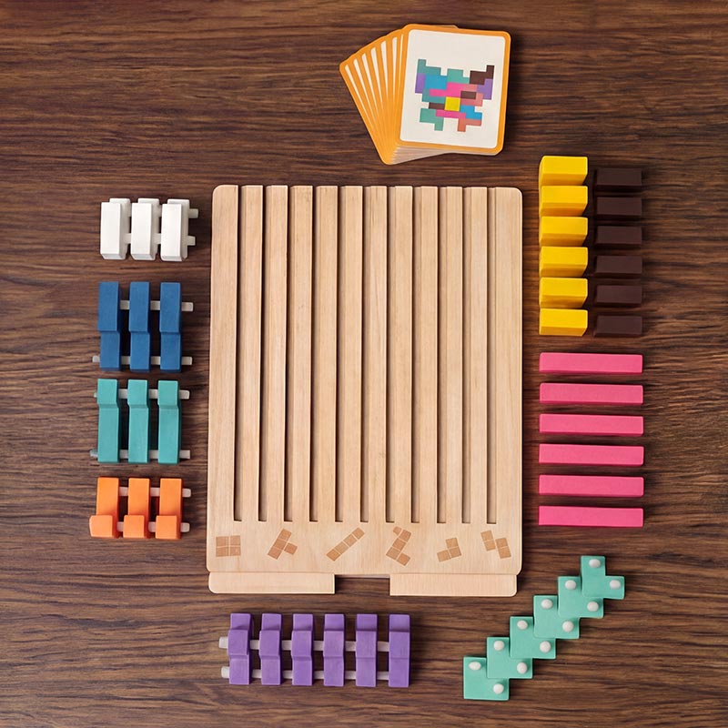Tetris-puslespill i tre - hjernetrim som vokser sammen med barnet ditt