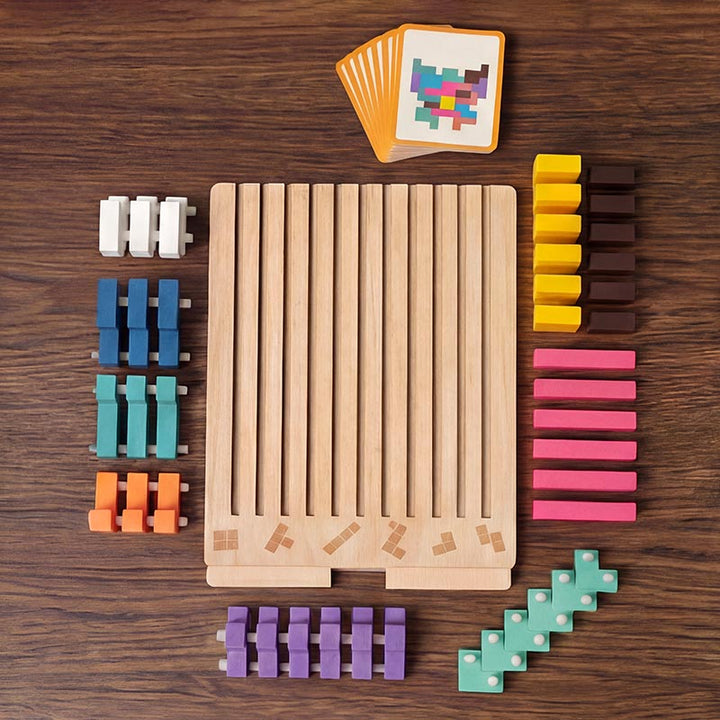 Tetris-puslespill i tre - hjernetrim som vokser sammen med barnet ditt