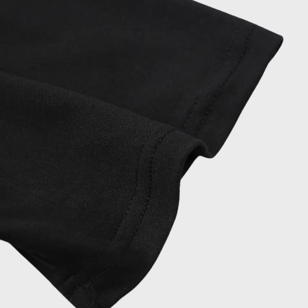 Casual Menns T-Skjorte med Rund Hals og Minimalistisk Print