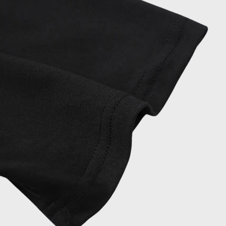Casual Menns T-Skjorte med Rund Hals og Minimalistisk Print