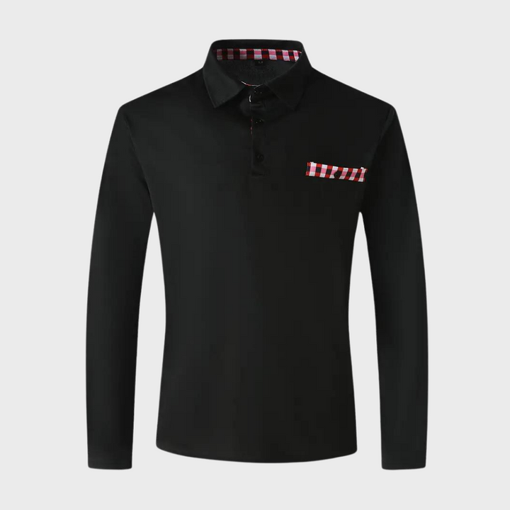 Langermet polo for menn - Oliver