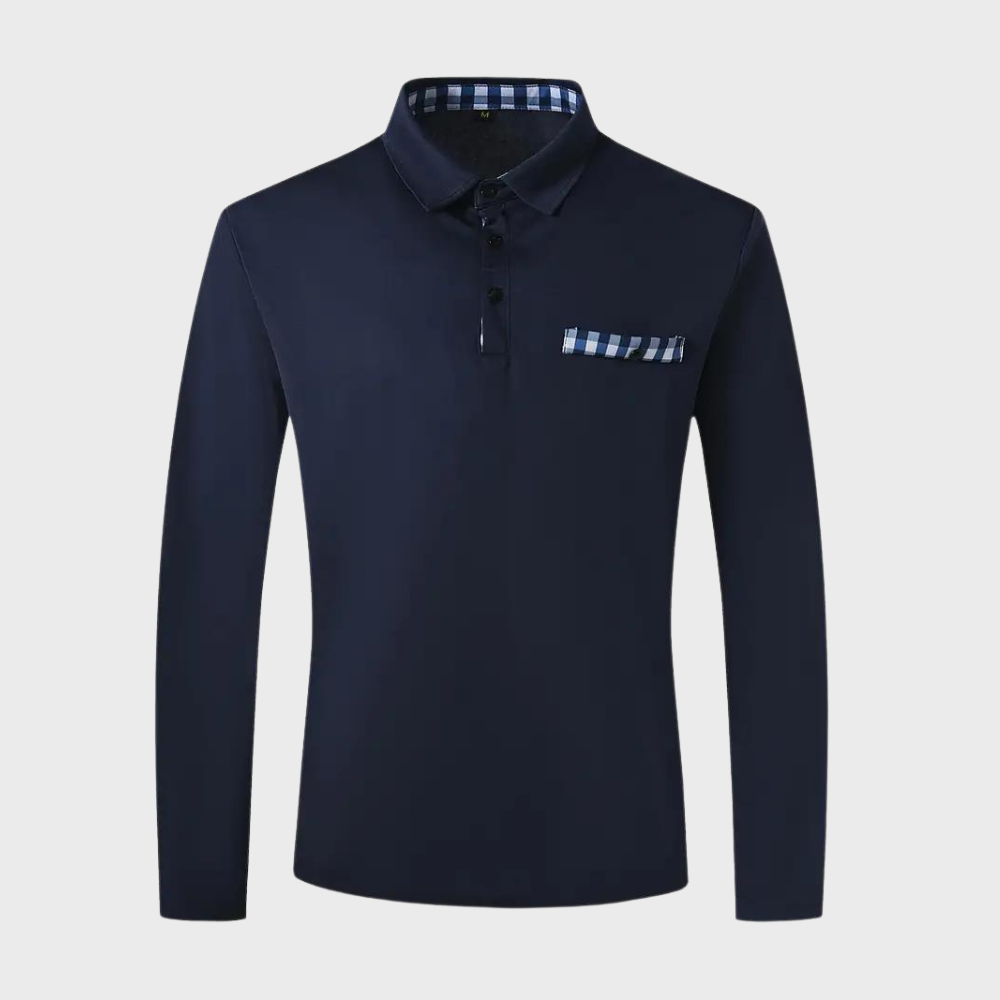 Langermet polo for menn - Oliver