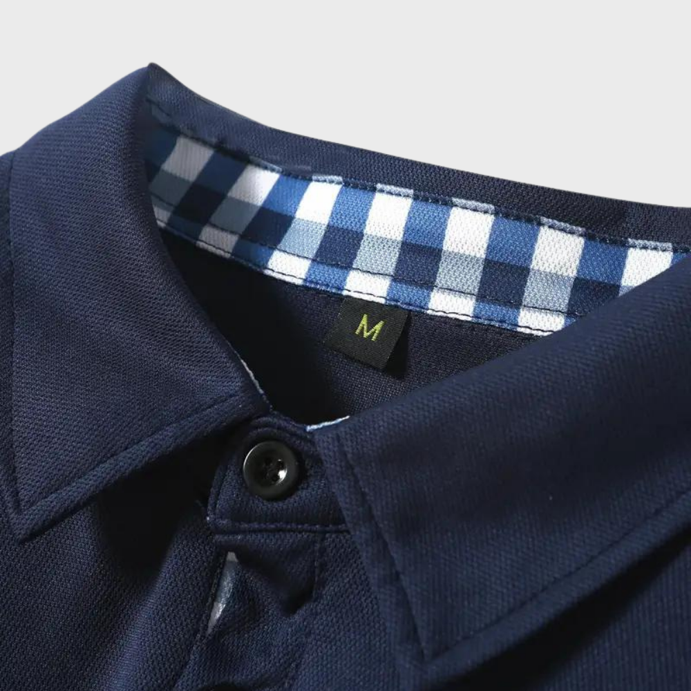 Langermet polo for menn - Oliver