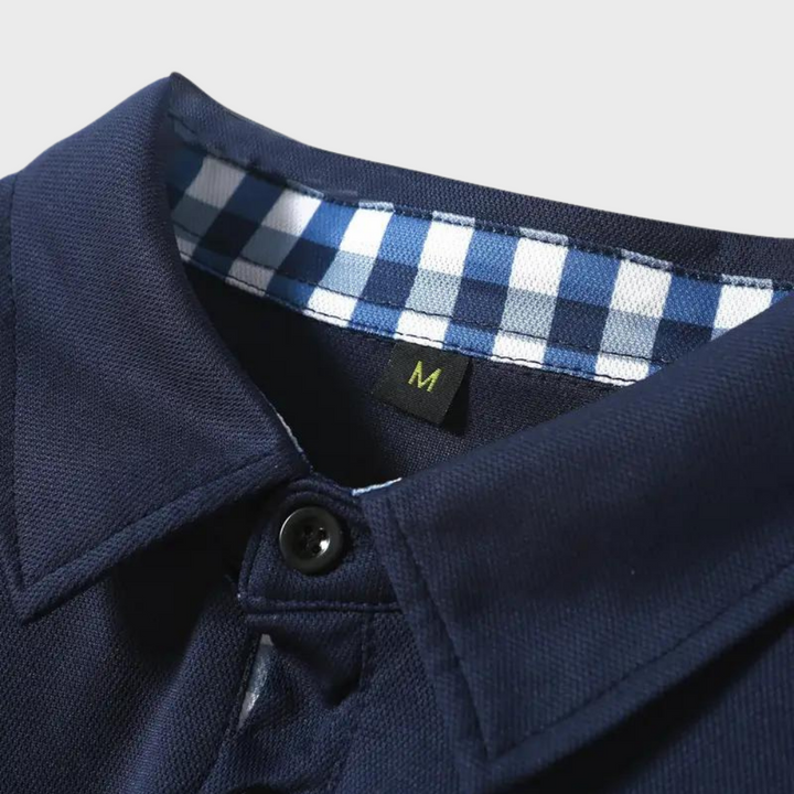 Langermet polo for menn - Oliver