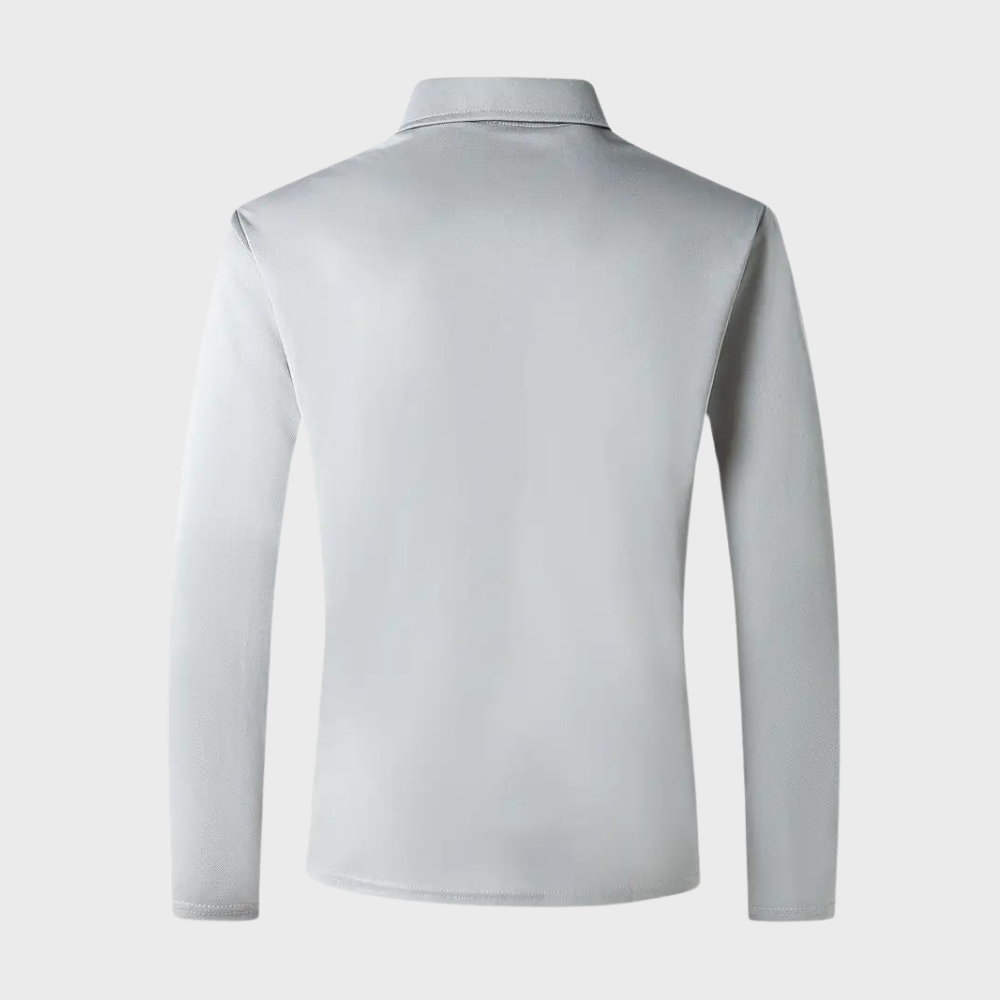 Langermet polo for menn - Oliver