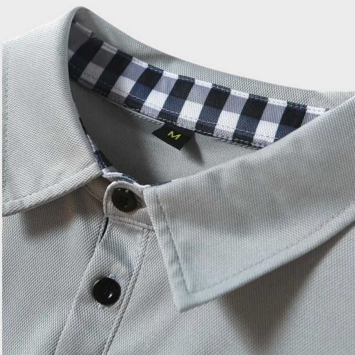 Langermet polo for menn - Oliver