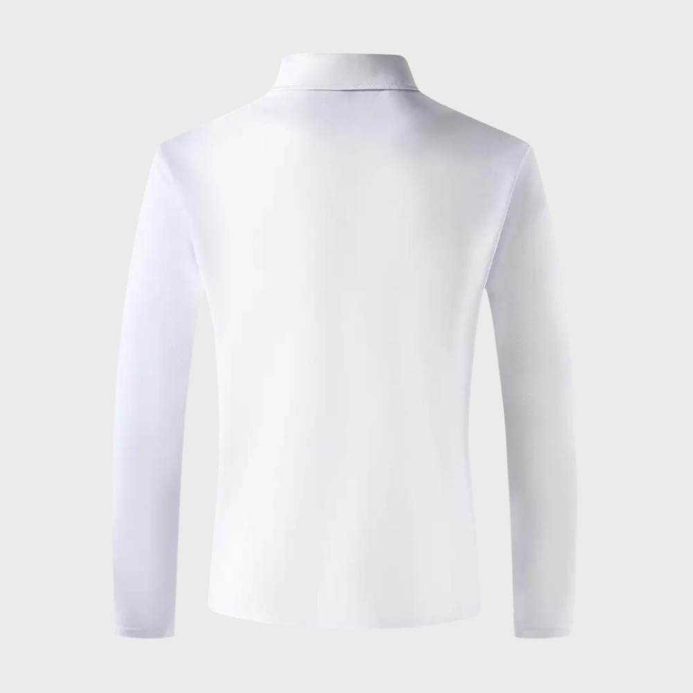 Langermet polo for menn - Oliver