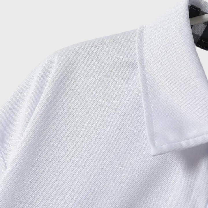 Langermet polo for menn - Oliver
