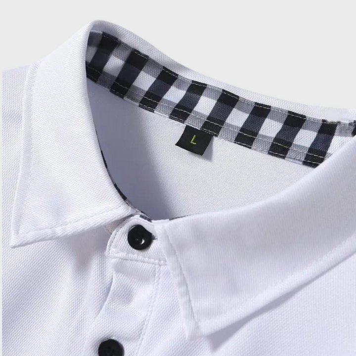 Langermet polo for menn - Oliver