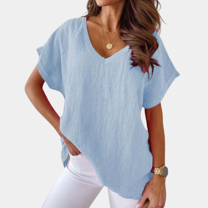 Effortless Chic – Casual T-Skjorte for Kvinner med en Stilig Look