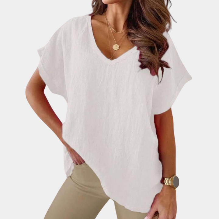 Effortless Chic – Casual T-Skjorte for Kvinner med en Stilig Look