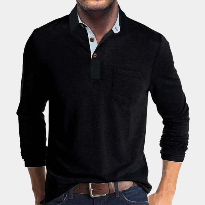 Trendy Menns Polo Skjorte