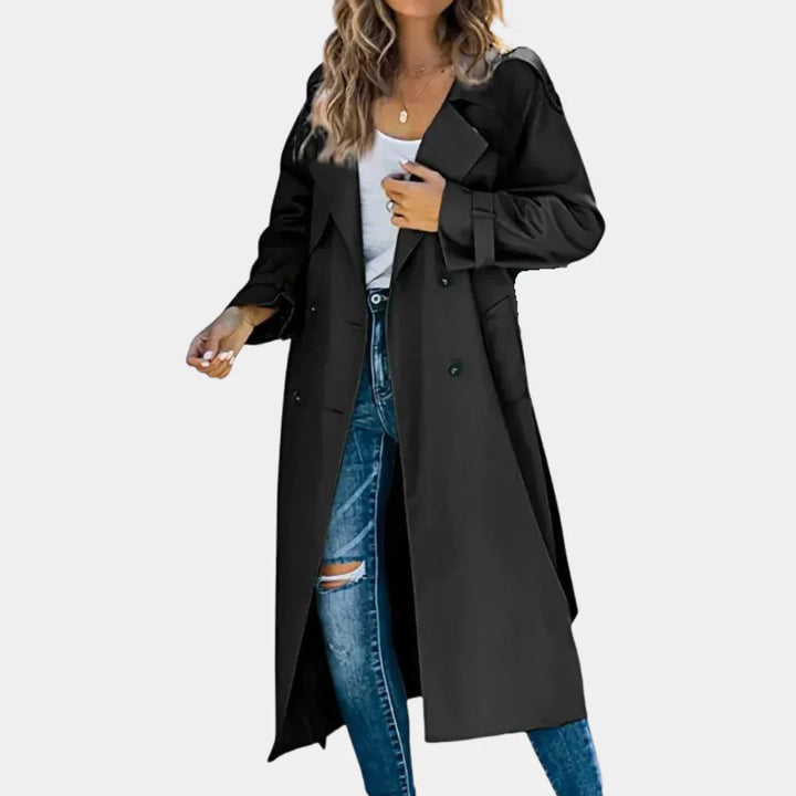Stilig Kvinners Trench Coat