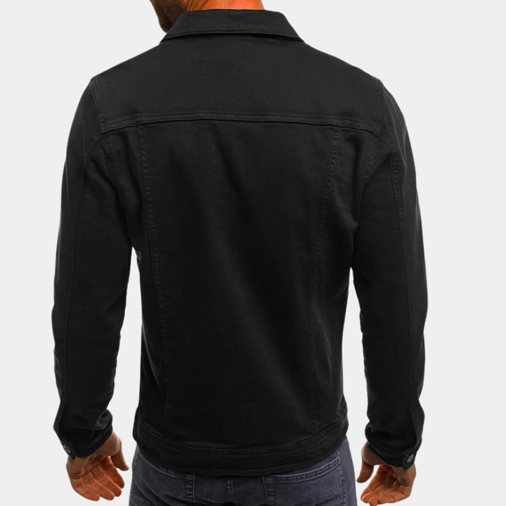 Casual Denim Jakke for Menn Tidless Stil Møter Hverdagskomfort