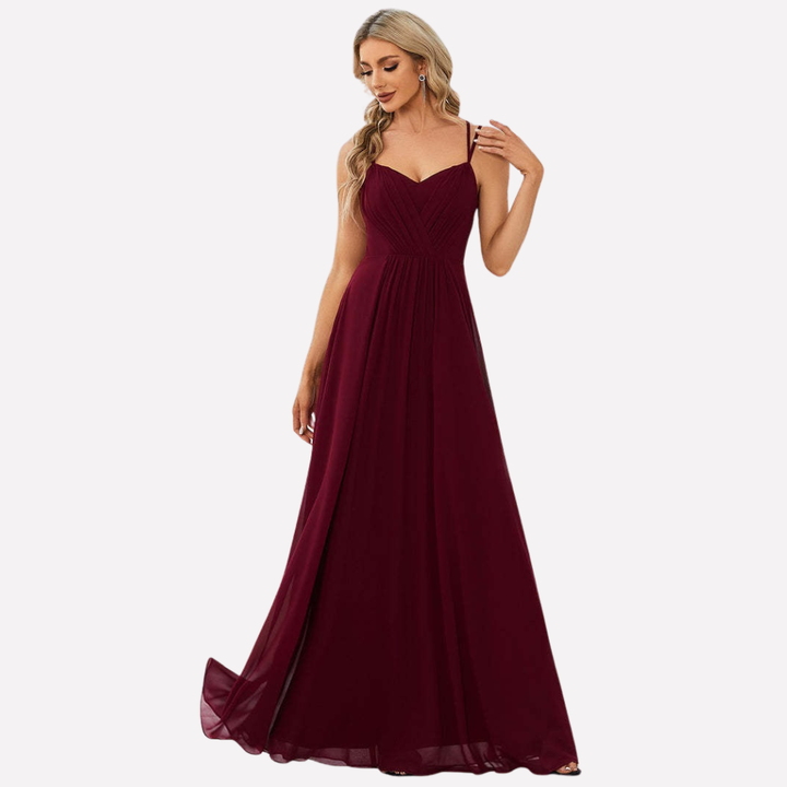 Kvinnes Halter Neck Kjole