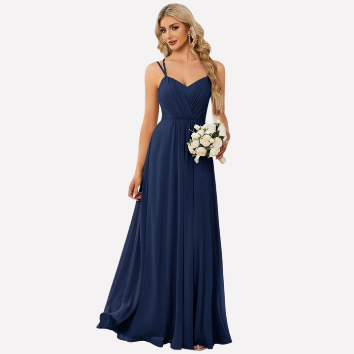 Kvinnes Halter Neck Kjole