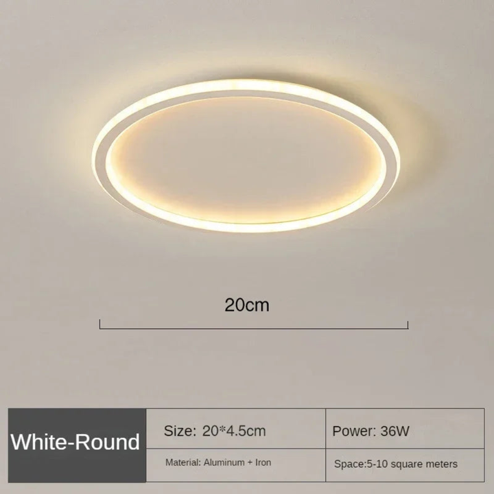 Nordisk Rund Taklampe