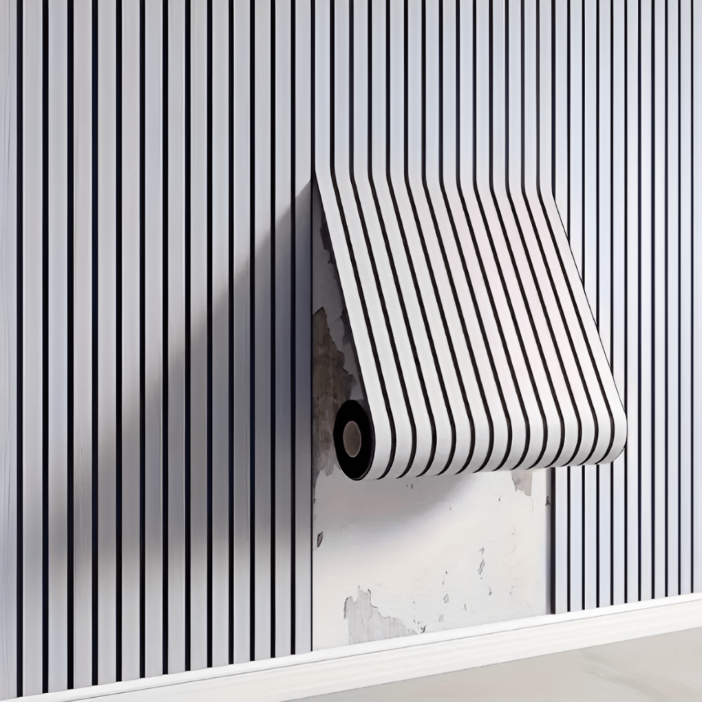 3D Selv-Klebende Tre Veggpaneler