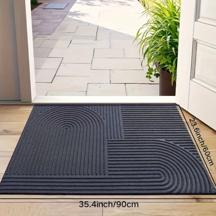 ENTRYCURVE – Elegant og absorberende matte for stilige inngangspartier