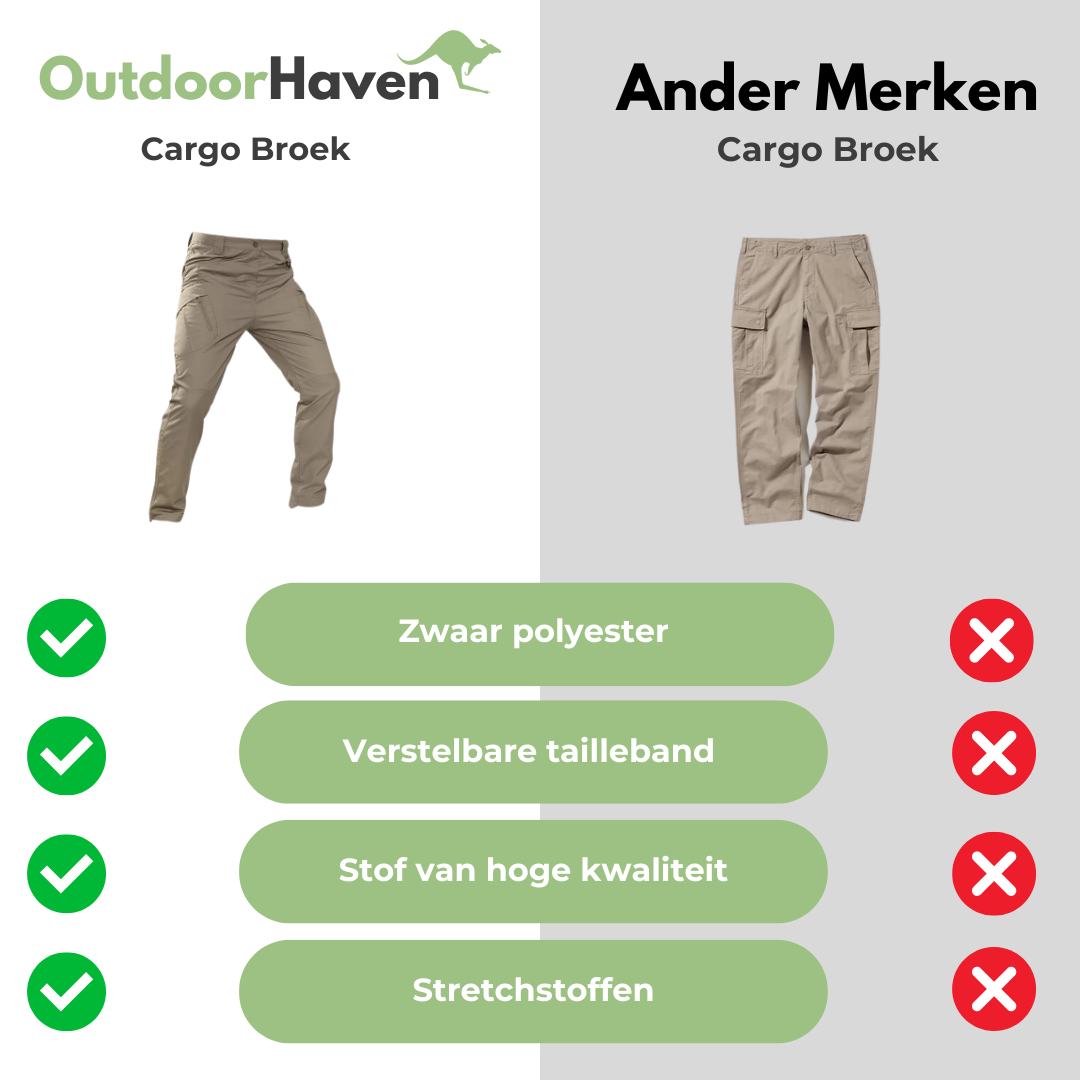 Tactical Outdoor cargobukse for menn - Marcus