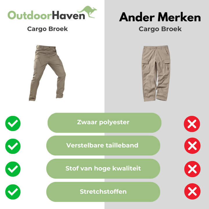 Tactical Outdoor cargobukse for menn - Marcus