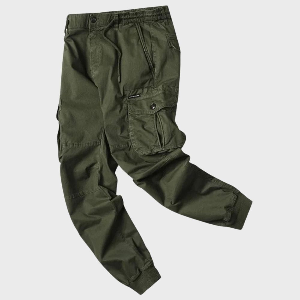 Casual joggebukse med cargolommer på siden - Lance