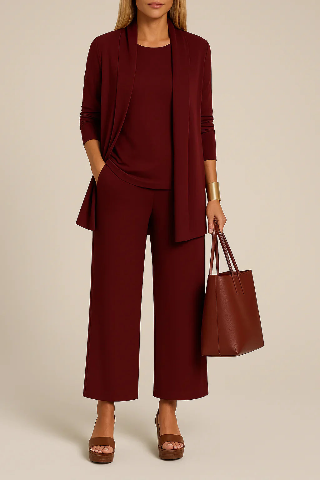 Mackenzie – Stilfull og Refinert 3-Delt Dress