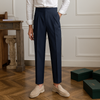 Menns Høyt Liv Slim Fit Formelle Bukser