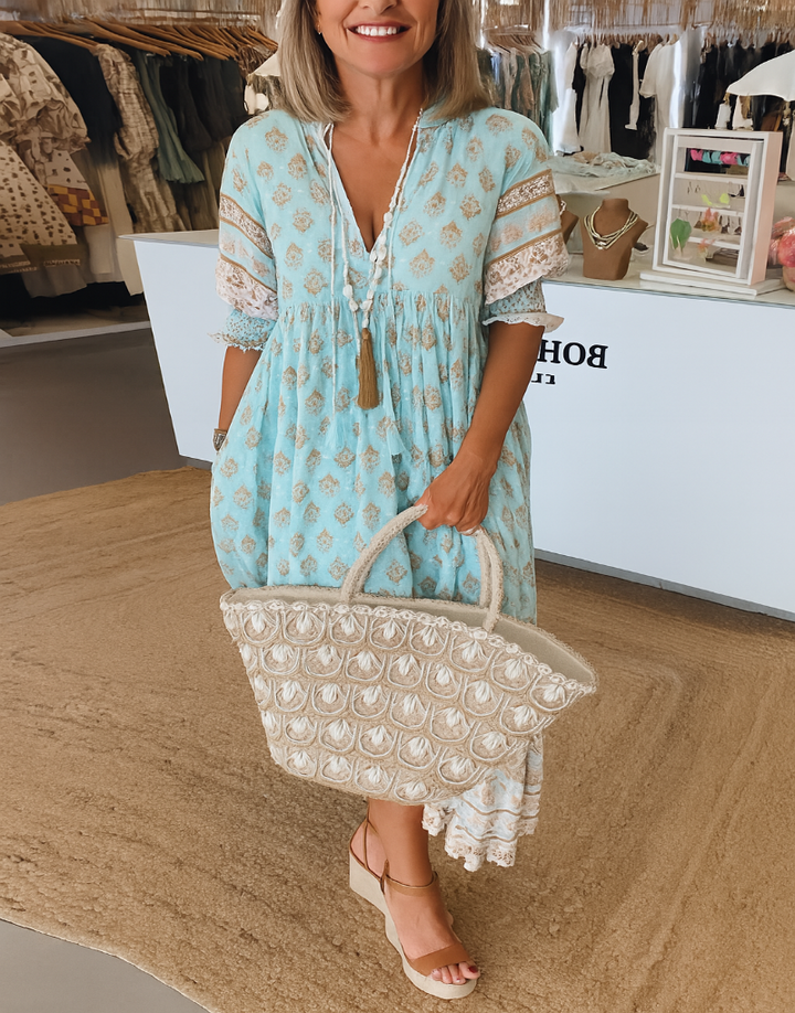 Bohemsk Lanterneermet Kjole