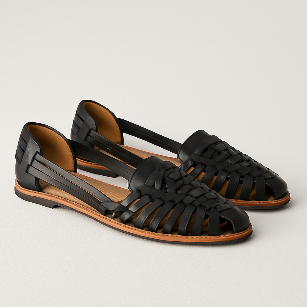 Kvinners Lukkede Tå Strappy Slingback Sandaler