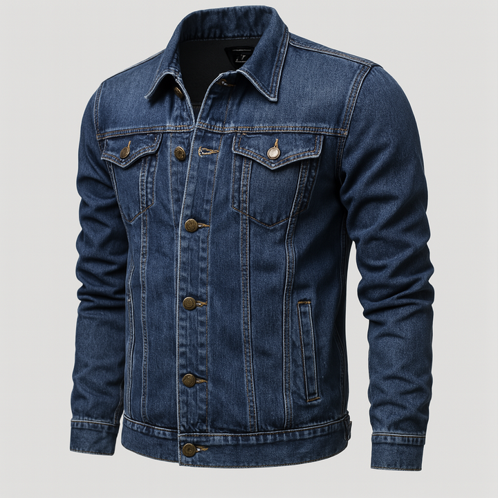 Denim Trucker Jakke for Menn