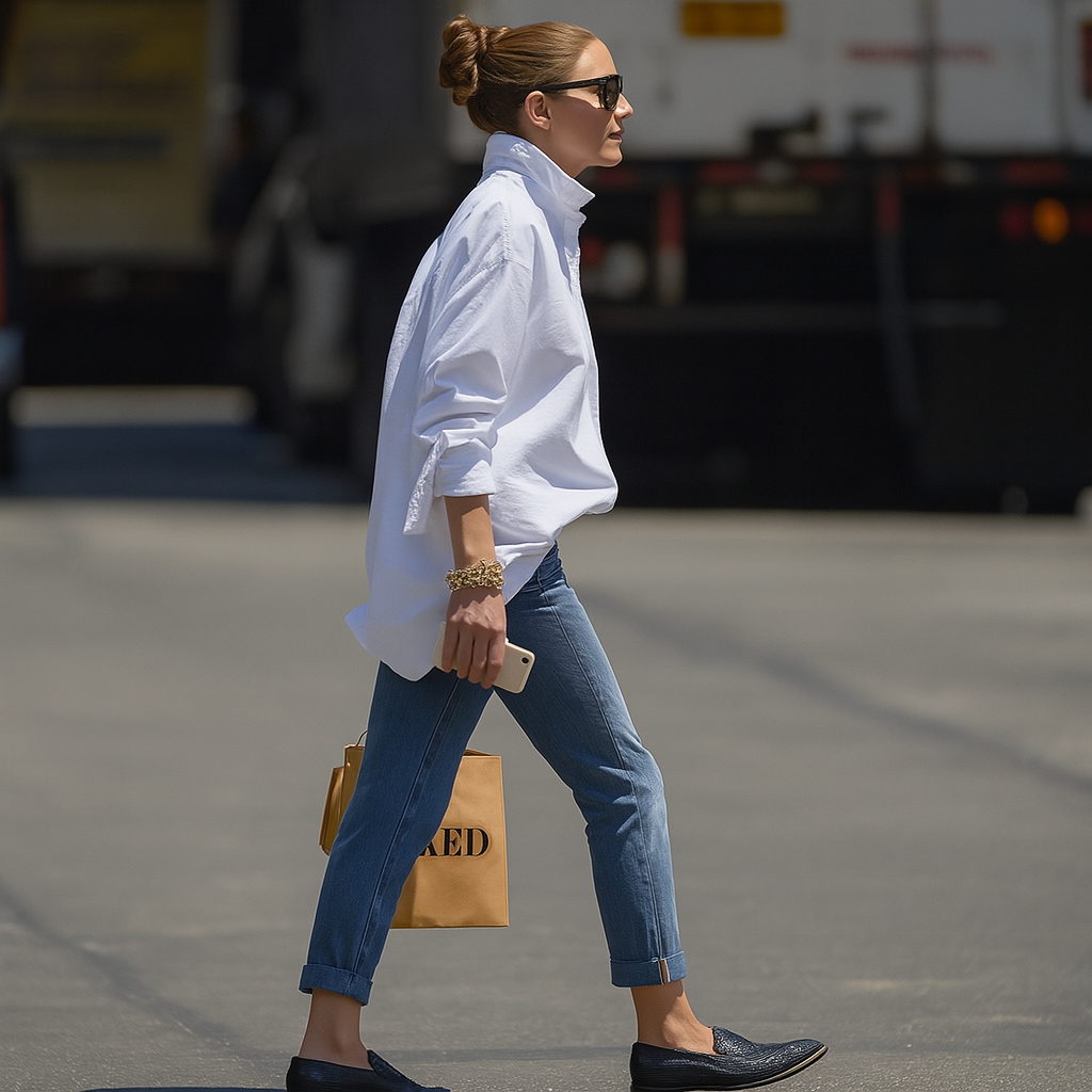 Kvinners elegante bluse