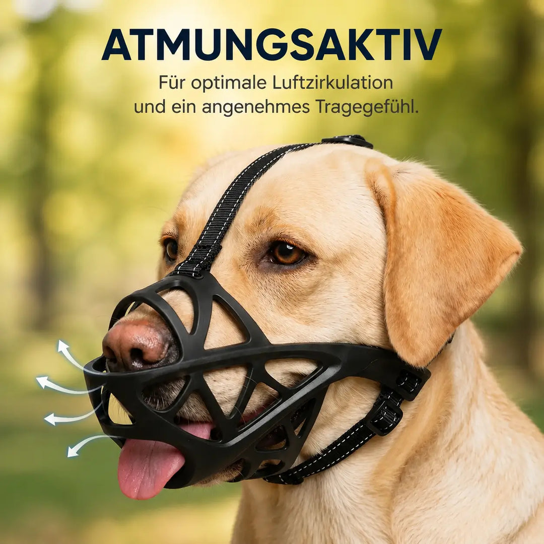 Hundemunnkurv | Pustende og justerbar for trening og daglig bruk