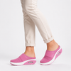 Støttende slip-on-sandaler for damer – behagelige, pustende sandaler for gåturer