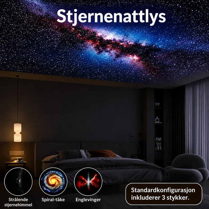 Nattlampe for soverom og nattbord